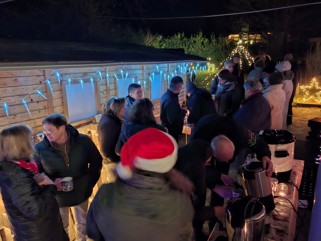 18. Dezember: Bei Ilona in der Bergstraße