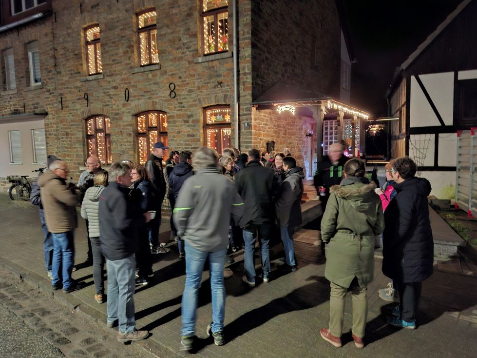 10. Dezember: Bei Petra und Egon in der Ahrtalstraße